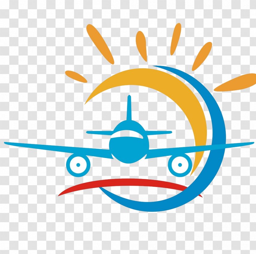 Airplane Aircraft Car Transport Passenger - Symbol - Solar Decorative Material Transparent PNG