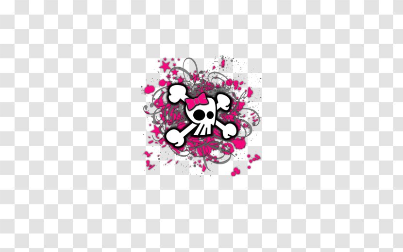 Skull And Crossbones Actor Logo - Flower Transparent PNG