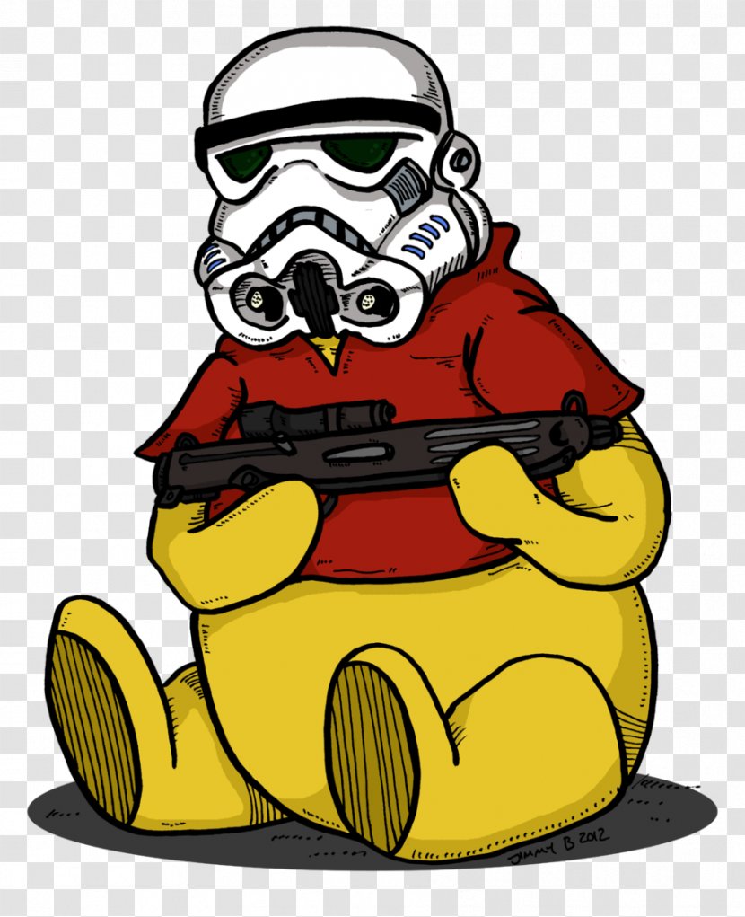 Winnie The Pooh Bear Winnipeg Character - Artwork - Stormtrooper Transparent PNG