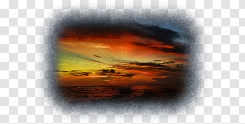 Desktop Wallpaper Computer Sky Plc - Sunset Transparent PNG