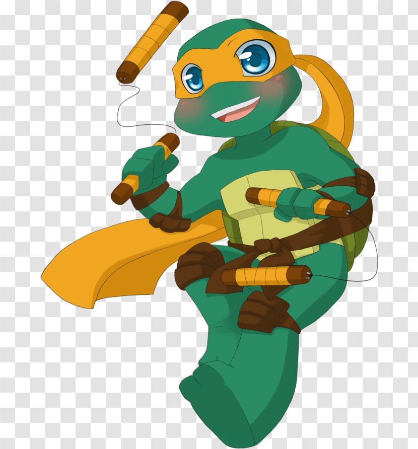 Michaelangelo Leonardo Donatello Raphael Turtle - Franklin The Ninja Turtles Transparent PNG