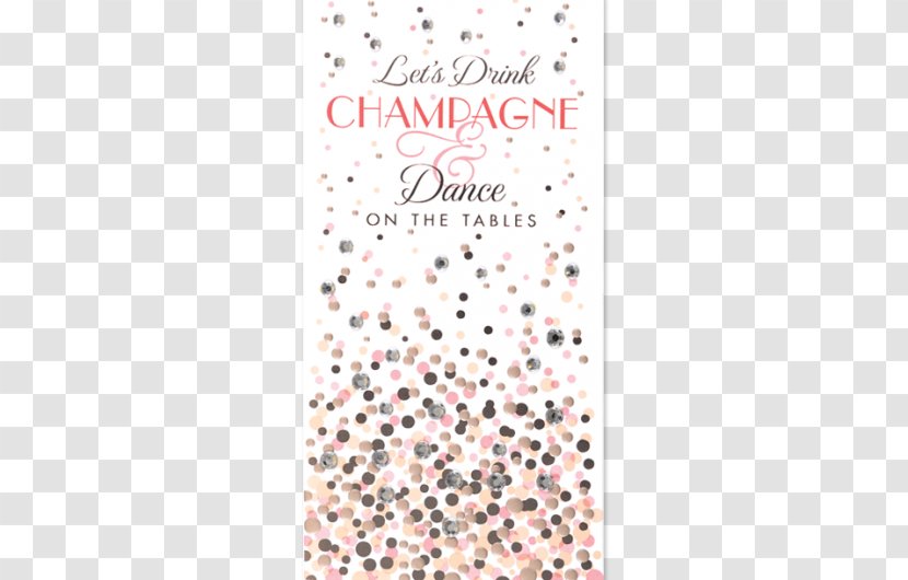 Champagne Fizz Drink Greeting & Note Cards Foil Stamping - Stationery Transparent PNG