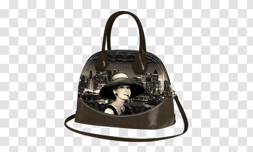 Handbag Messenger Bags Leather Clothing Accessories - Shoulder - Audrey Hepburn Transparent PNG