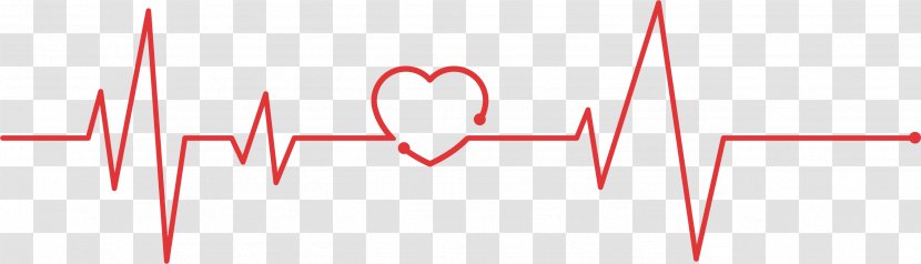 Logo Brand Font - Cartoon - Heart Of Love Red Broken Line Transparent PNG