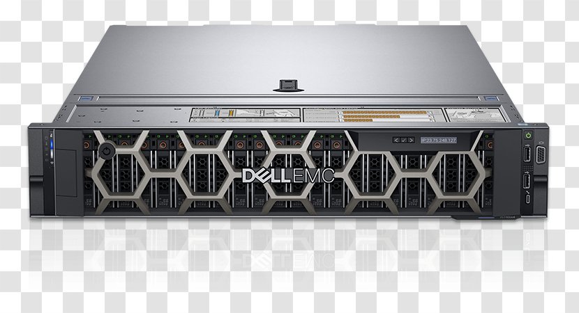 Dell PowerEdge Computer Servers Xeon 19-inch Rack - Powervault - Server Transparent PNG