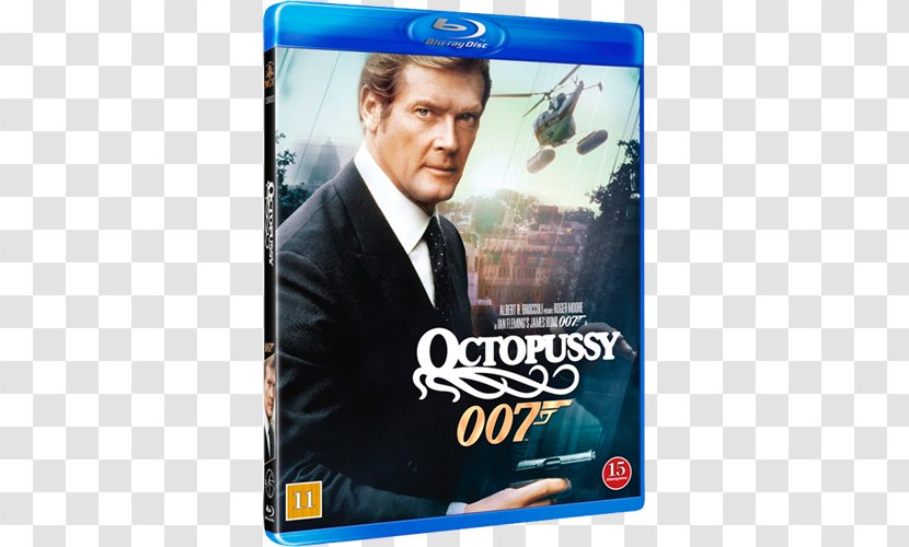 Roger Moore Octopussy James Bond Blu-ray Disc Film - Television Transparent PNG