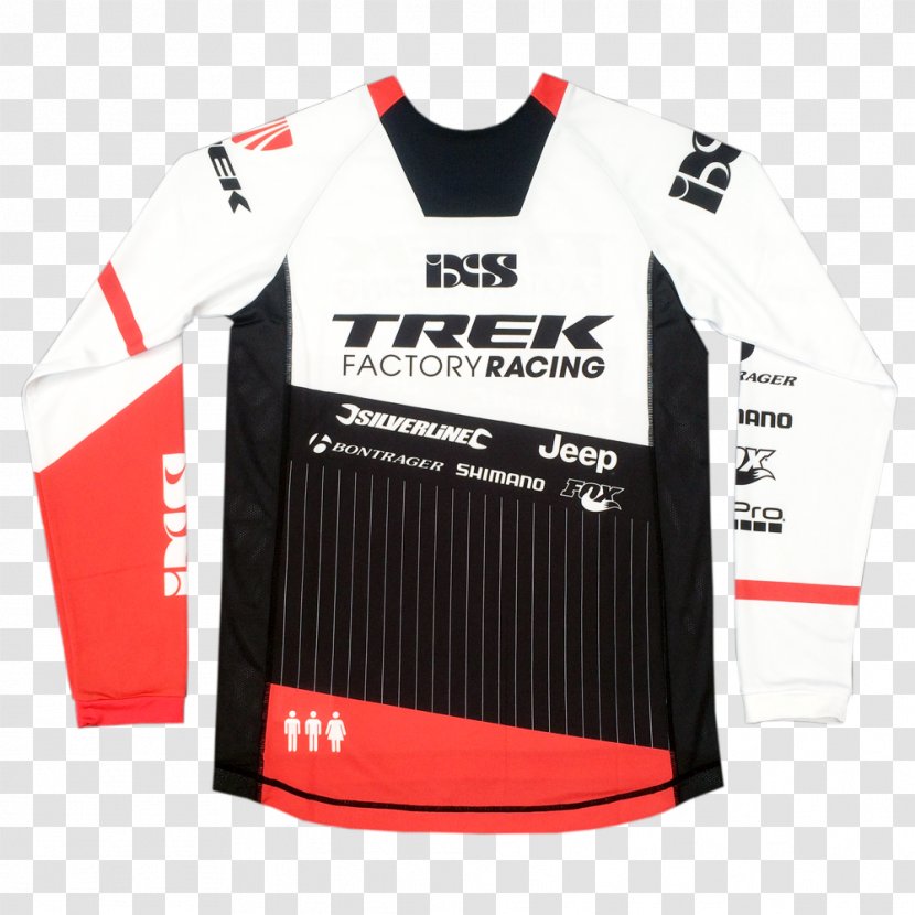 Jersey Trek Factory Racing T-shirt Bicycle Corporation Downhill Mountain Biking - Shirt Transparent PNG