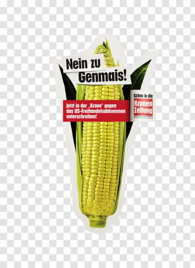 Corn On The Cob Commodity Product Maize - Vegetarian Food - Krone Transparent PNG