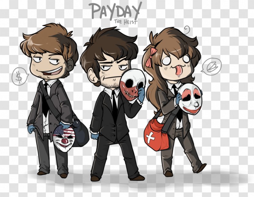 Payday 2 Payday: The Heist Xbox 360 Hotline Miami Minecraft - Gentleman Transparent PNG