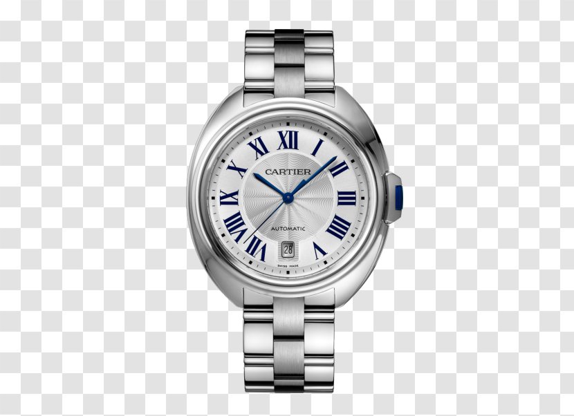 Cartier Tank Watchmaker Luxury Goods - Watch Strap - Texture Silver Male Transparent PNG