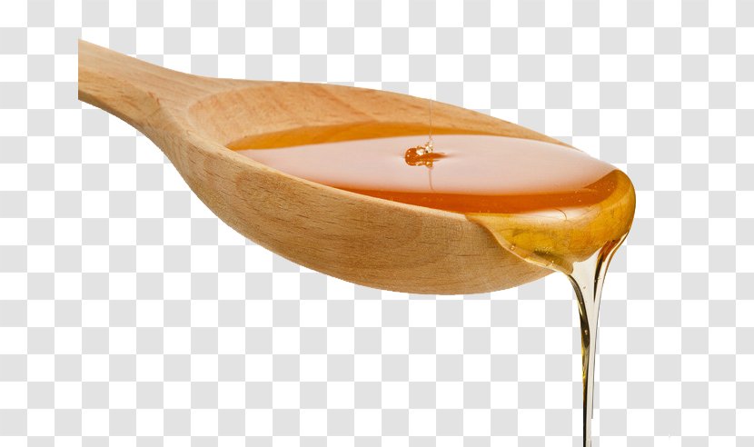 Olive Oil Wooden Spoon Expeller Pressing - Honey - Droplets Transparent PNG