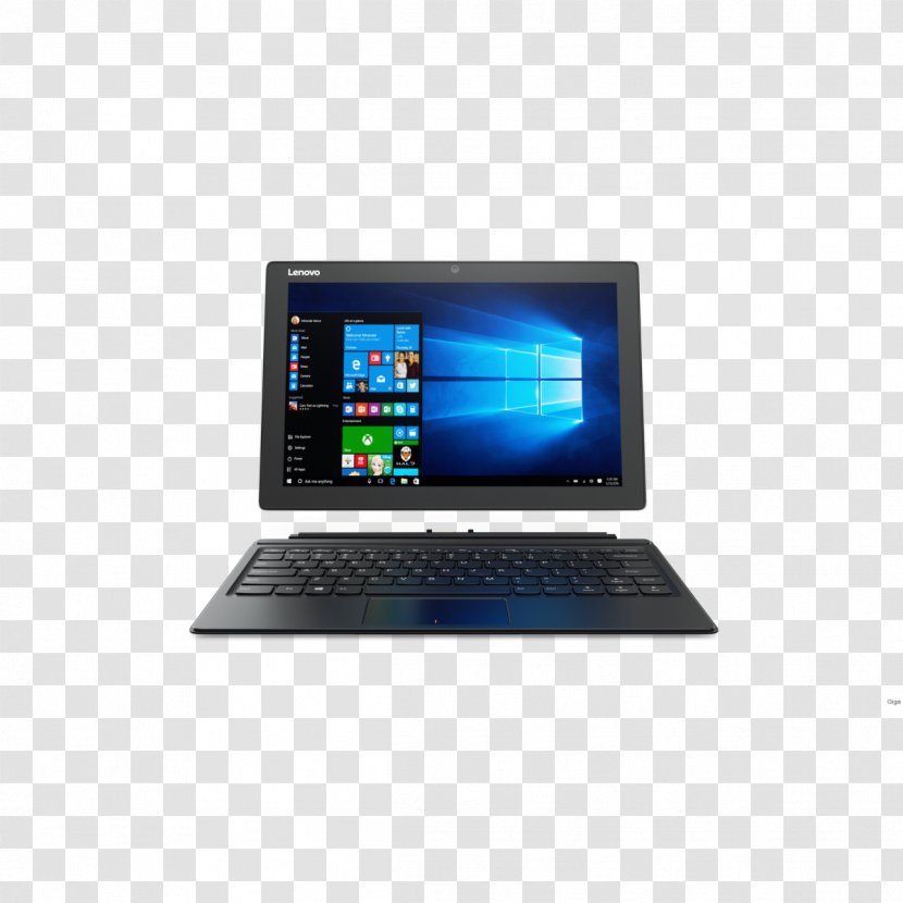 Laptop Lenovo Miix 510 2-in-1 PC IdeaPad - Output Device Transparent PNG