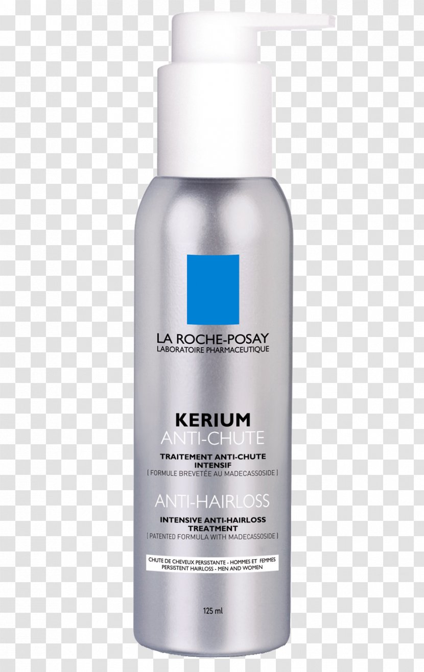 La Roche-Posay Kerium Anti-Hairloss Shampoo-Complement Lotion DS Cream Hair Loss Anti-Dandruff Intensive - Skin Care Transparent PNG