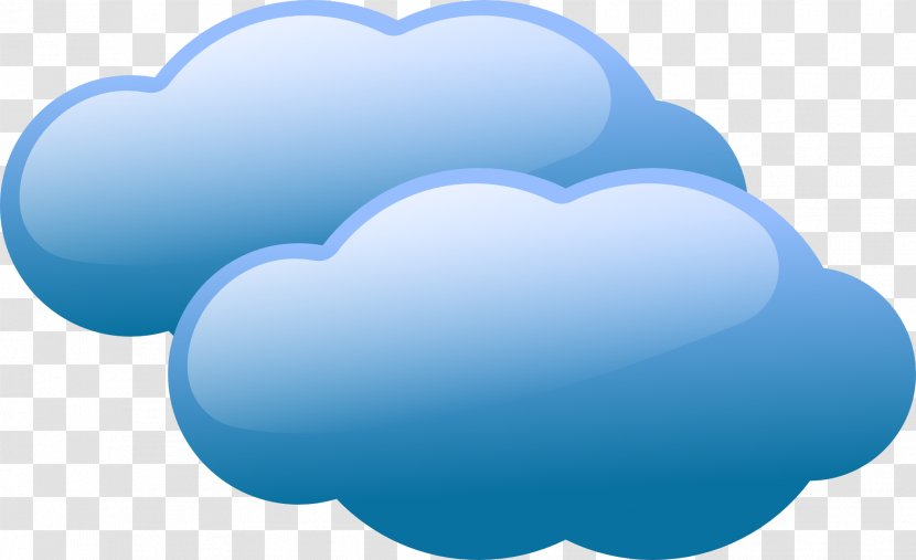 Cloud Computing Free Content Clip Art - Sky - Blue Clouds Transparent PNG