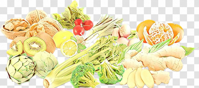 Floral Design Food Vegetable Vegetarian Cuisine Garnish - Fruit Transparent PNG