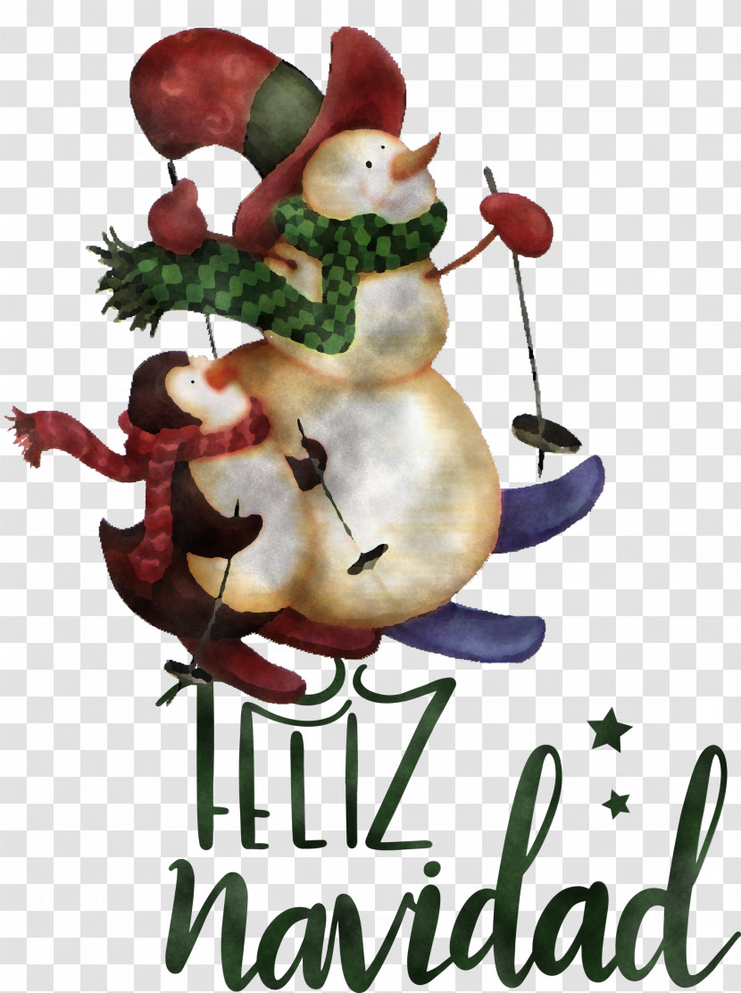 Feliz Navidad Merry Christmas Transparent PNG