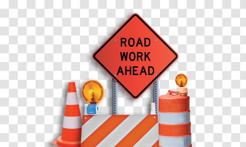 Traffic Sign Road Control Roadworks Architectural Engineering - Safety Transparent PNG