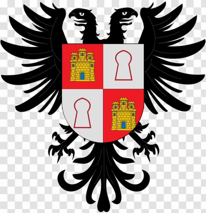 Spain Habsburg Monarchy House Of Coat Arms Charles V, Holy Roman Emperor - Heraldic Transparent PNG