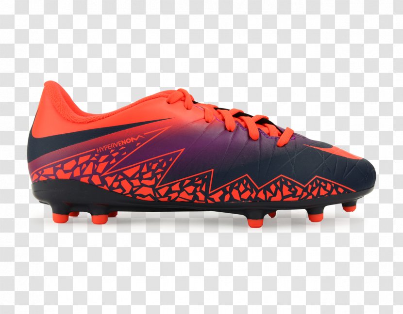 Football Boot Nike Hypervenom Shoe Mercurial Vapor - Orange Transparent PNG