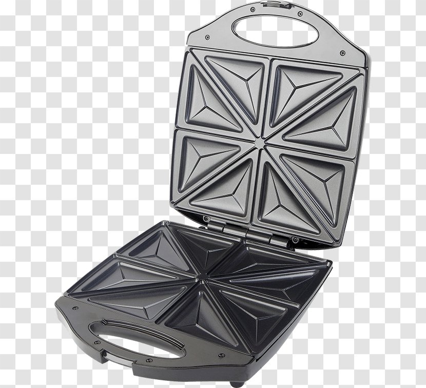 Toaster Pie Iron Sandwich Canapé - Waffle - Toast Transparent PNG