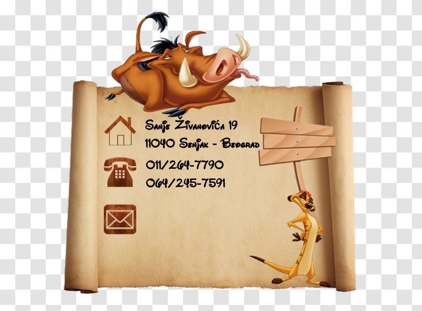 PUMBA Database All Rights Reserved Gmail - Pumba Transparent PNG