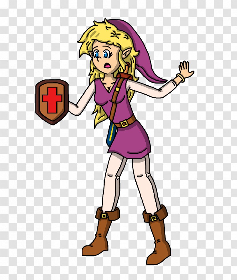 Link Princess Zelda The Legend Of - Mythical Creature Transparent PNG