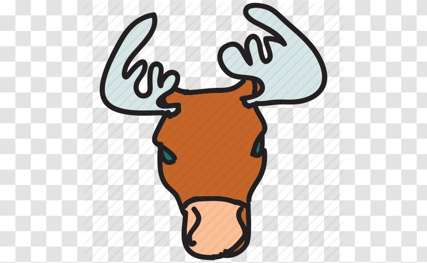 Reindeer Animation Icon - Cartoon Cow Transparent PNG