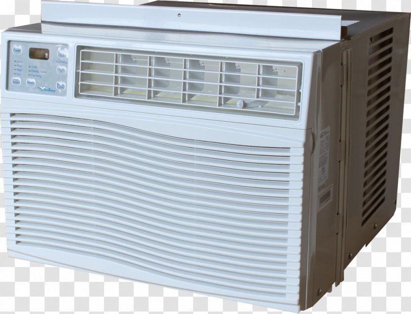 Window Air Conditioning British Thermal Unit Heat Pump HVAC - Refrigeration Transparent PNG