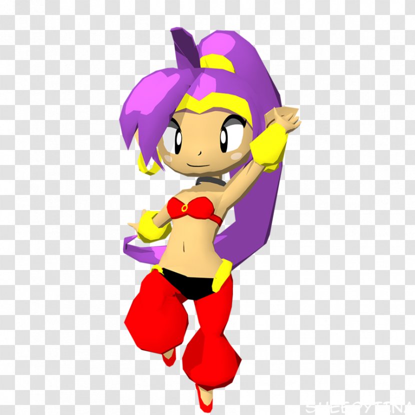 Shantae: Half-Genie Hero Animation Shantae And The Pirate's Curse Art - Flower - Genie Transparent PNG