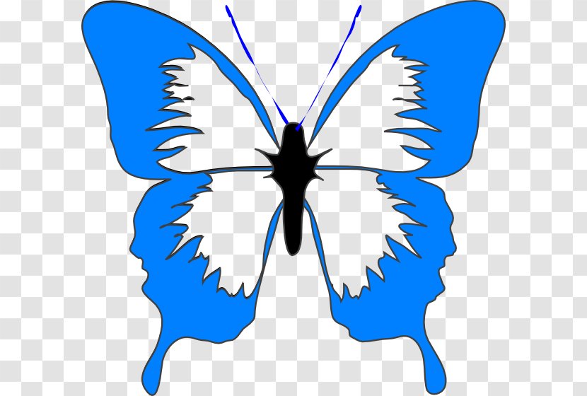 Free Butterfly Clip Art - Pollinator Transparent PNG
