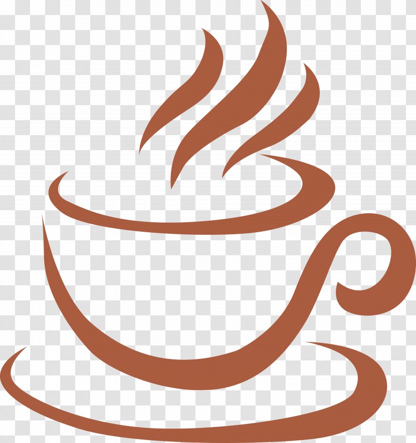 Coffee Cup Cafe Brewed - Drink - Vector Transparent PNG