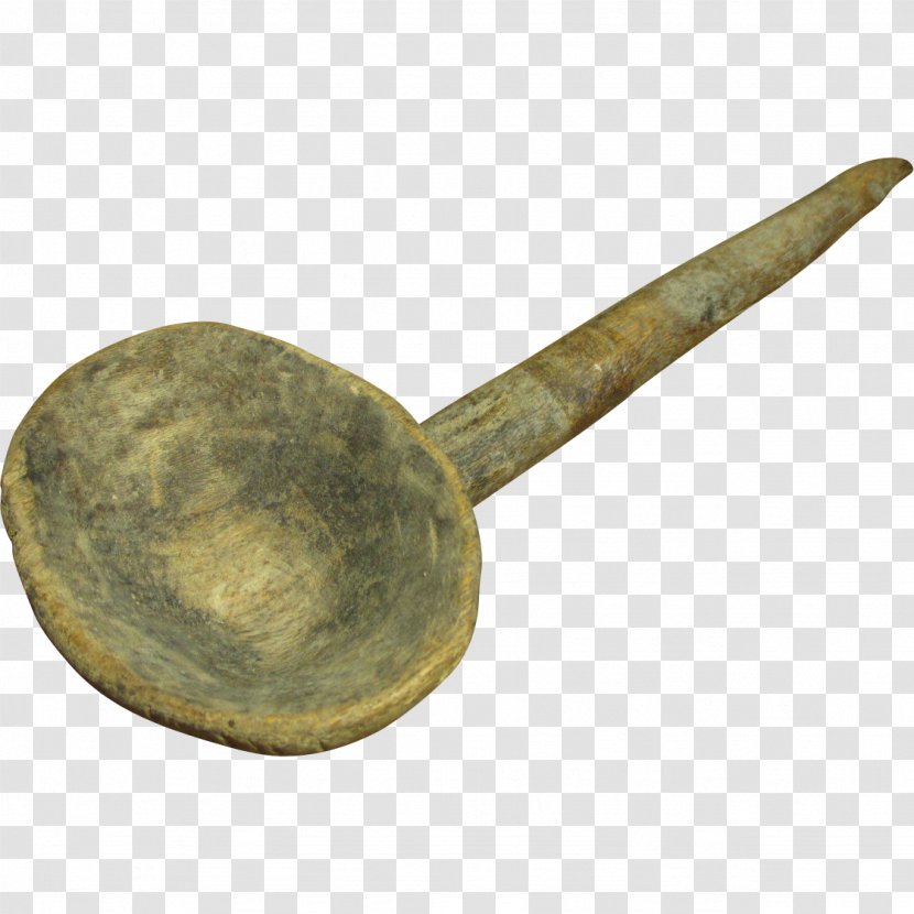 01504 Spoon - Brass Transparent PNG
