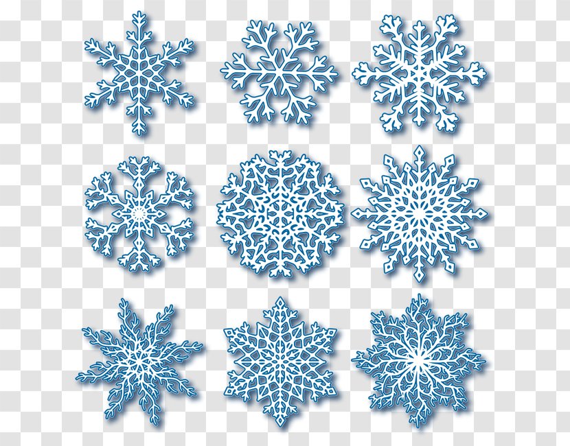 Snowflake Euclidean Vector - Computer Graphics Transparent PNG
