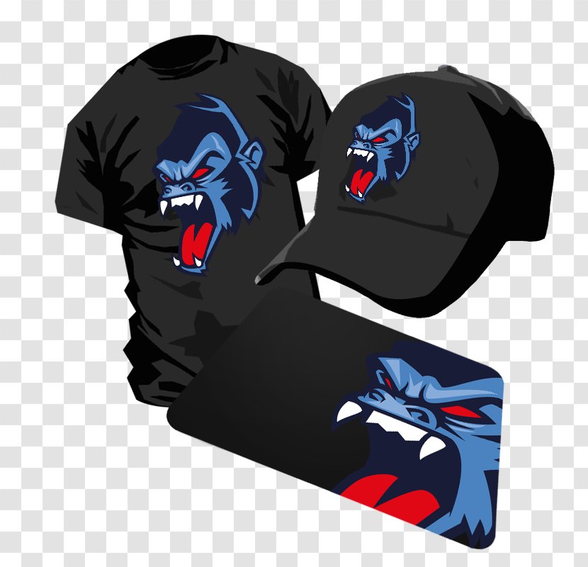 Twitch Electronic Sports Logo Video Game - Red - Gorilla Vector Transparent PNG