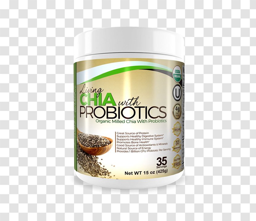 Dietary Supplement Divine Health: New Testament Chia Seed Probiotic - Colonyforming Unit - Health Transparent PNG