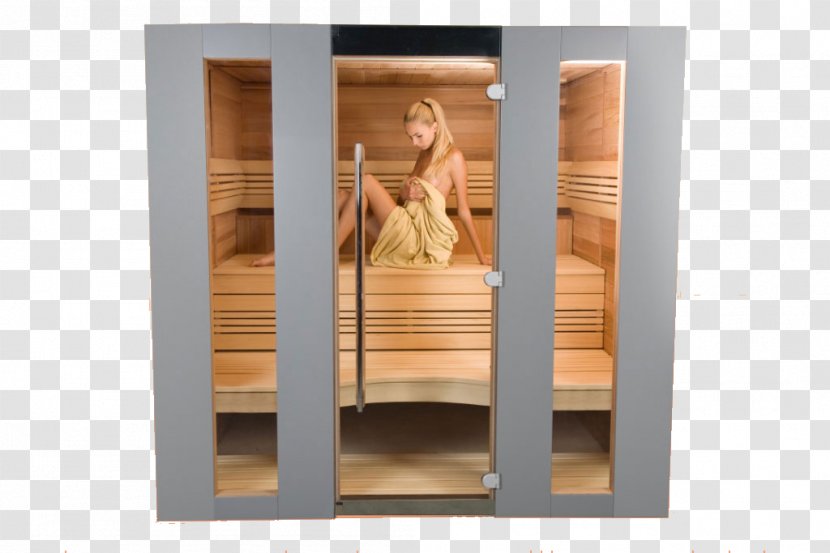 Sauna Hot Tub Steam Room Harvia Spa - Wood Transparent PNG