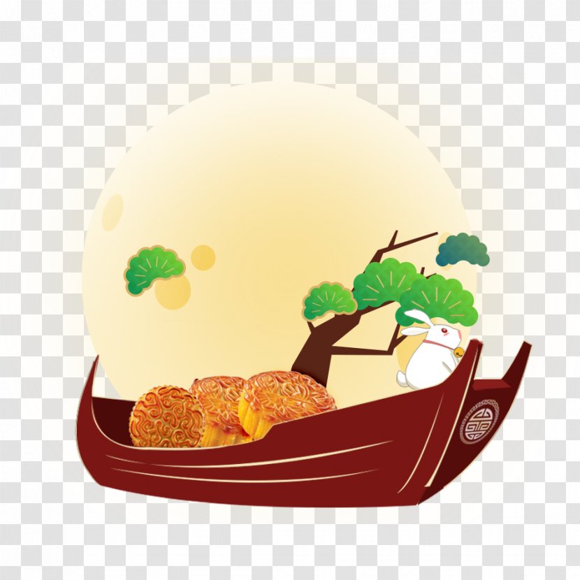 Mooncake Mid-Autumn Festival - Art - Mid Autumn Material Transparent PNG