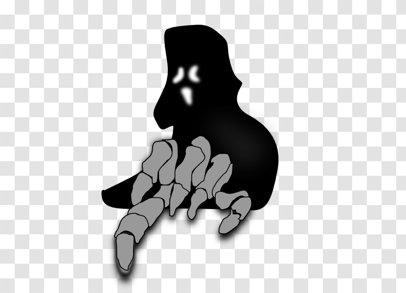 Ghostface Clip Art - Silhouette - Scary Ghost Cliparts Transparent PNG