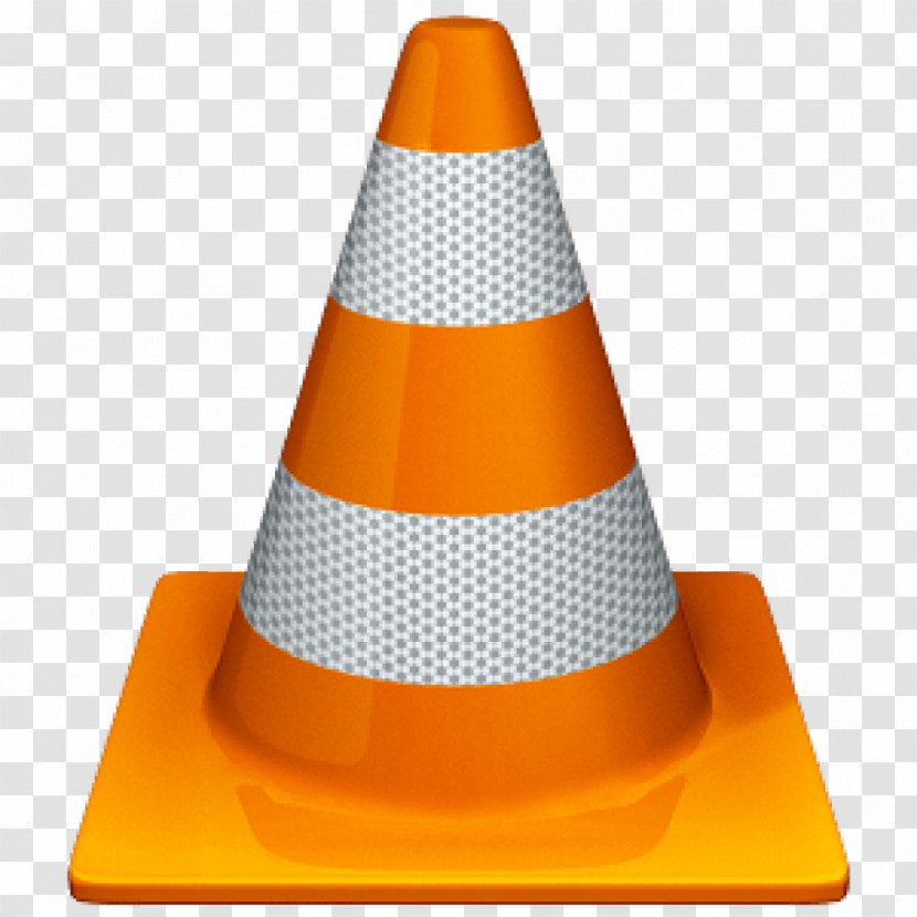 VLC Media Player High Efficiency Video Coding Open-source Model Software - Orange - Traffic Cone Transparent PNG