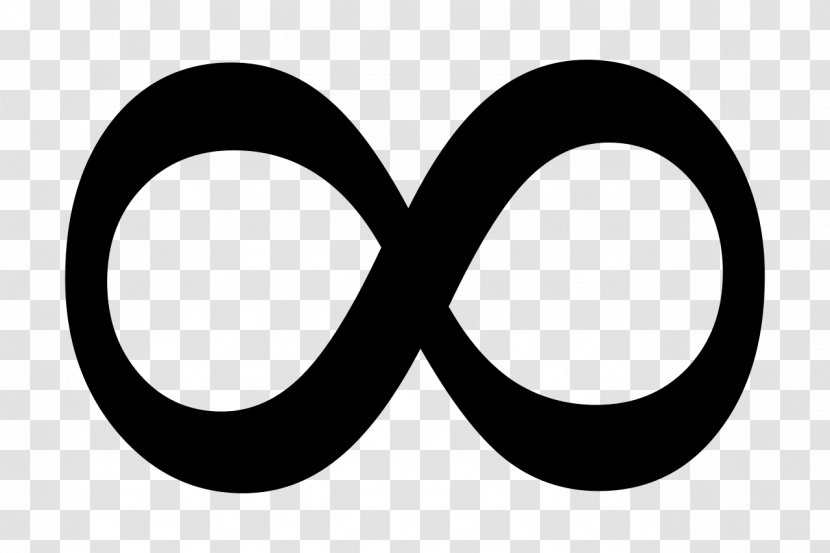 Infinity Symbol Clip Art - Monochrome Transparent PNG