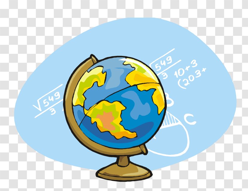 Globe Drawing Geography Earth - World Map Transparent PNG