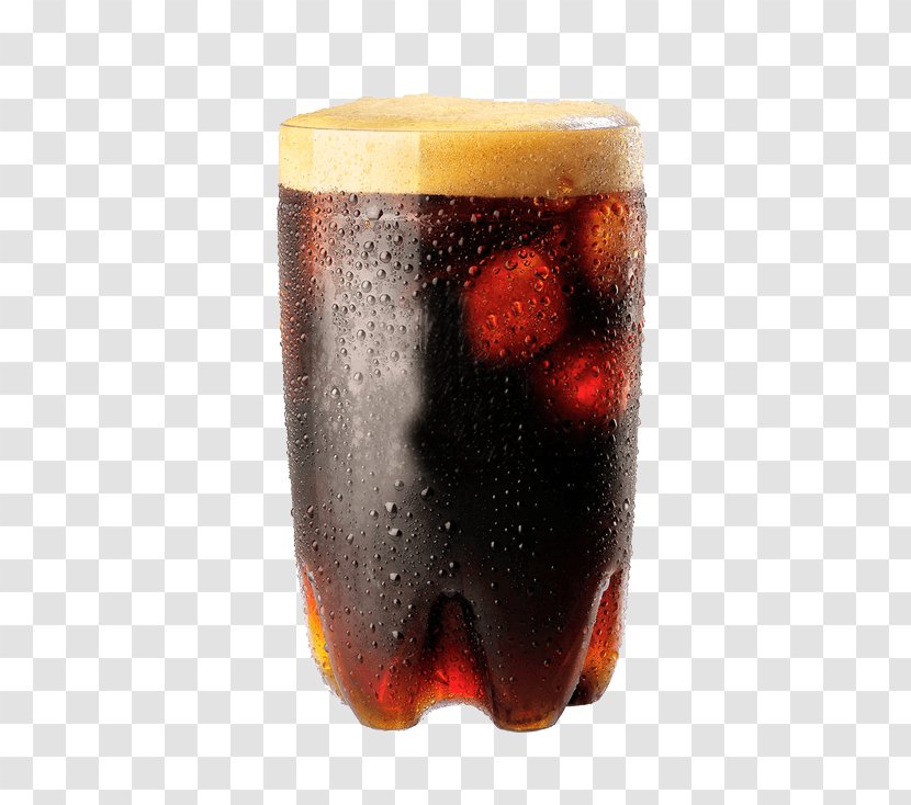 Fernet Con Coca Pint Glass Table-glass Drink - Beer Transparent PNG