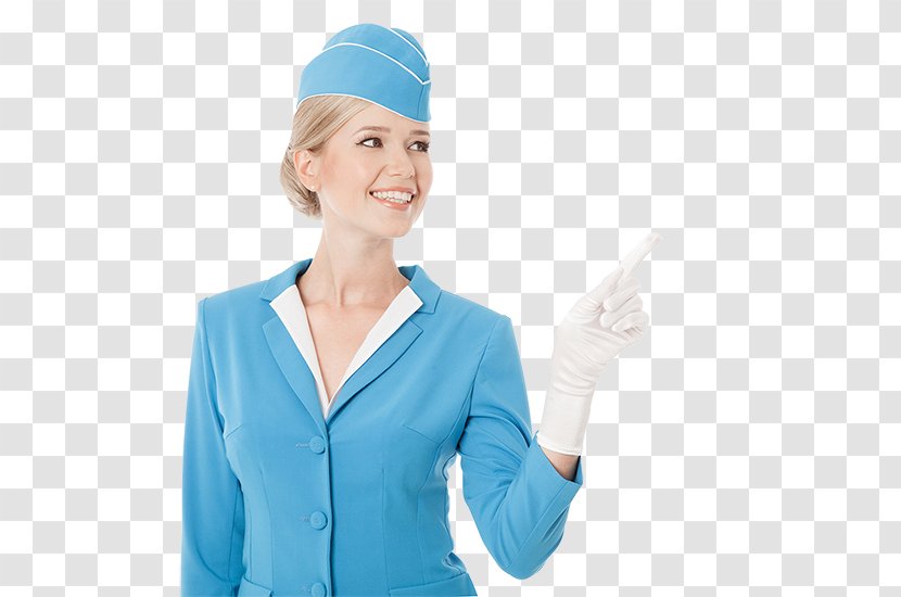 Flight Attendant Stock Photography Airplane Royalty-free - Finger Transparent PNG