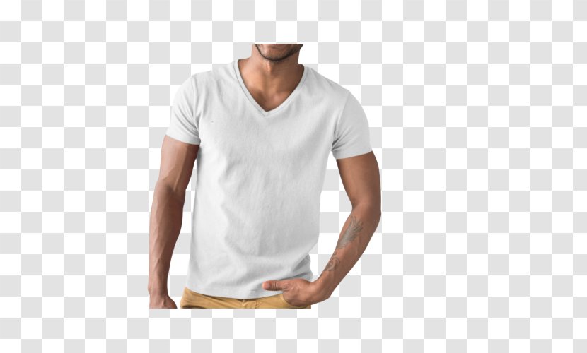 Ringer T-shirt Fruit Of The Loom Neckline Clothing - Neck Transparent PNG