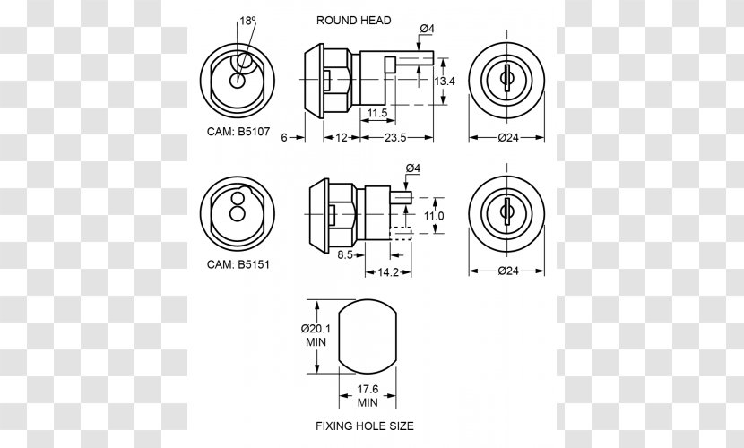 Technical Drawing Diagram Car - Standard Transparent PNG