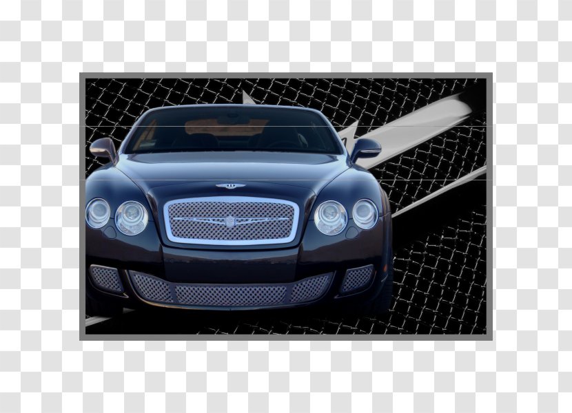 Bentley Continental GT Flying Spur Supersports Car - Grille Transparent PNG