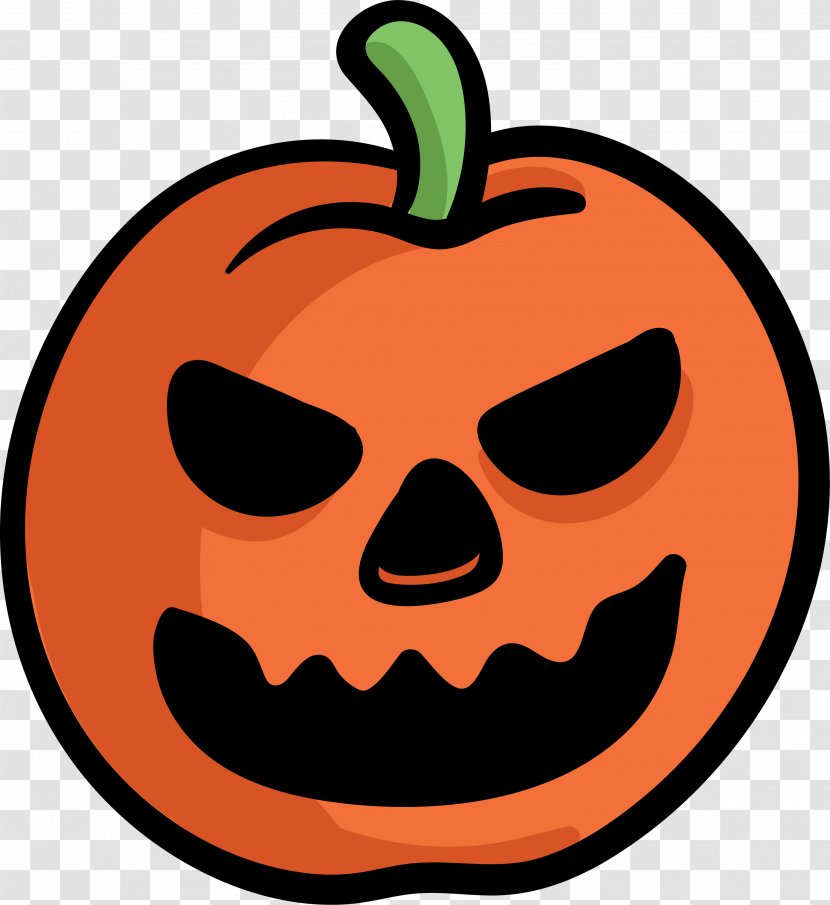 Jack-o'-lantern Halloween Pumpkin Calabaza Transparent PNG