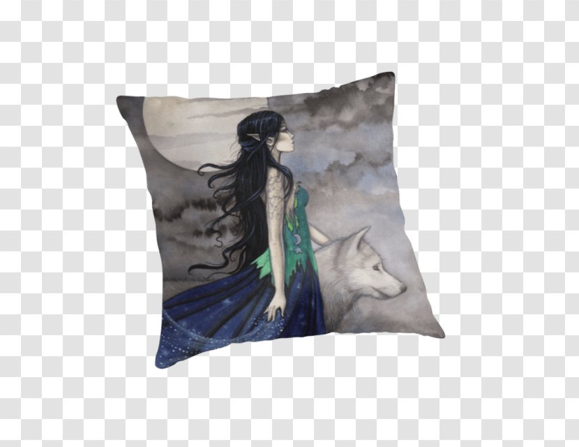 Throw Pillows Gray Wolf Zazzle Cushion - Craft - Pillow Fight Transparent PNG