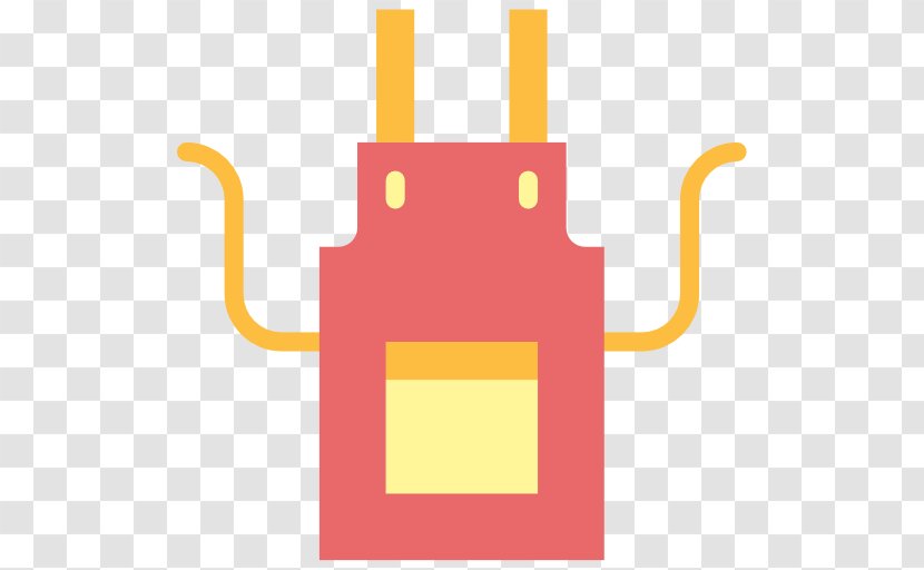 Yellow Product Design Brand Clip Art - Apron Icon Transparent PNG