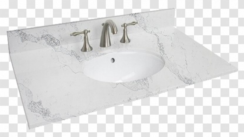 Sink Countertop Quartz Bathroom Granite - Kitchen Transparent PNG